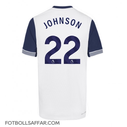 Tottenham Hotspur Brennan Johnson #22 Hemmatröja 2024-25 Kortärmad